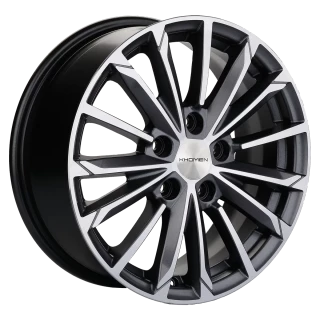 Диск литой Khomen Wheels KHW1611 (Passat) 16x6.5J/5x112 D57.1 ET41 Gray-FP