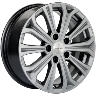 Диск литой Khomen Wheels KHW1610 (Astra) 16x6.5J/5x115 D70.2 ET41 Gray