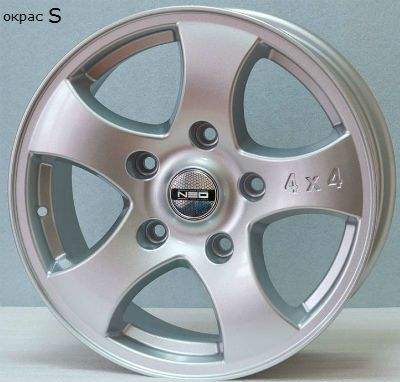 Диск литой Азов-Tech NEO 541 15x6.5J/5x139.7 D98 ET40 S