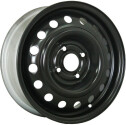Диск штамп. TREBL 7730T 15x5.5J/4x114.3 D66.1 ET40 Black
