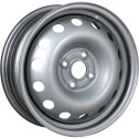Диск штамп. Trebl X40039 15x5.5J/4x100 D54.1 ET45 Silver