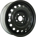 Диск штамп. Trebl X40039 15x5.5J/4x100 D54.1 ET45 Black