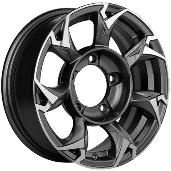 Диск литой Khomen Wheels KHW1505 (Lada Niva 4x4) 15x5.5J/5x139.7 D98.5 ET5 Gray-FP