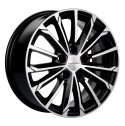 Диск литой Khomen Wheels KHW1611 (Duster/Terrano) 16x6.5J/5x114.3 D66.1 ET50 Black-FP