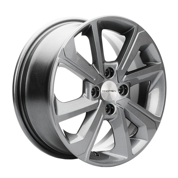 Диск литой Khomen Wheels 1501 15x6.0J/4x100 D54.1 ET46 Gray
