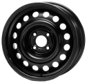 Диск штамп. EuroDisk 16008 16x6.0J/4x108 D63.3 ET37.5 Black