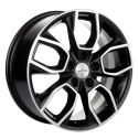 Диск литой Khomen Wheels KHW1713 (Chery Tiggo 3/3 Pro) 17x7.0J/5x108 D60.1 ET45 Black-FP
