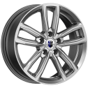 Диск литой КиК Каланг 17x6.5J/5x114.3 D66.1 ET40 дарк платинум для NISSAN Qashqai +2
