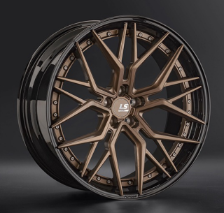 Диск штамп. LS Forged FG35 22x10.0J/5x112 D66.6 ET18 BZ/BK