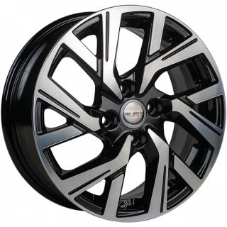 Диск литой КиК KC1030 15x6.0J/4x100 D60.1 ET37 Алмаз-черный