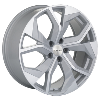 Диск литой Khomen Wheels KHW2006 20x8.5J/5x112 D66.6 ET20 Brilliant Silver-FP