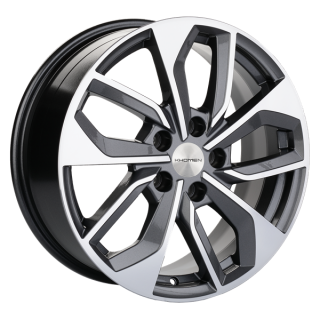 Диск литой Khomen Wheels KHW1703 17x7.0J/5x114.3 D67.1 ET45 Gray-FP