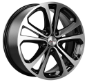 Диск литой X'trike X-113M 17x7.0J/5x114.3 D54.1 ET50 BK/FP
