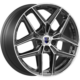 Диск литой КиК Юнион 17x7.0J/5x114.3 D67.1 ET45 алмаз чёрный