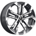 Диск литой Premium Series KP015 19x7.5J/5x108 D65.1 ET36 Diamond Black Gris