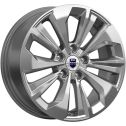 Диск литой КиК Авиор 17x7.0J/5x114.3 D67.1 ET45 дарк платинум