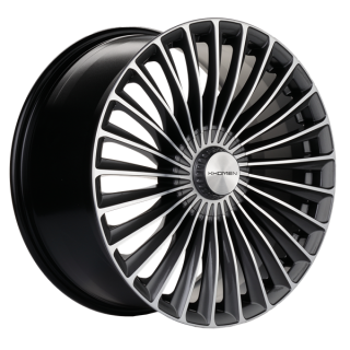 Диск литой Khomen Wheels KHW2008 20x9.5J/5x112 D66.6 ET38 Gray-FP