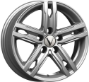 Диск литой Вектор B178 15x6.0J/5x114.3 D67.1 ET39 Сильвер S