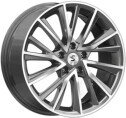 Диск литой Premium Series КР010 (Exeed TXL) 18x7.5J/5x108 D65.1 ET36 Diamond Black Gris