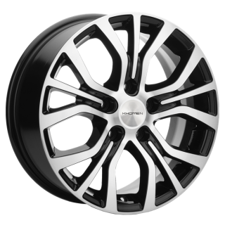Диск литой Khomen Wheels 1608 16x6.5J/5x110 D67.1 ET45 Black-FP