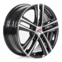Диск литой X'trikeRST R025 15x6.0J/5x100 D57.1 ET38 BK/FP