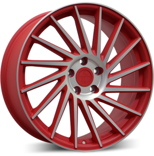 Диск литой Keskin Tuning KT17 19x8.5J/5x112 D72.6 ET45 Matt_Red_Front_Polish