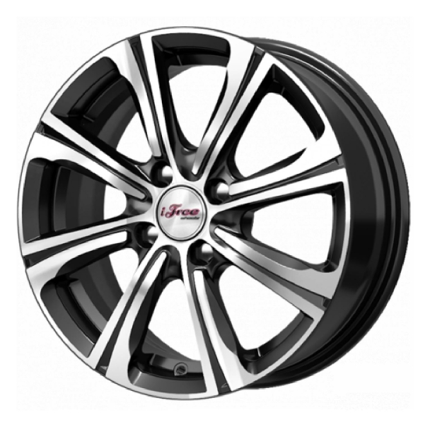 Диск литой iFree Апероль 15x6.0J/4x100 D67.1 ET45 блэк джек