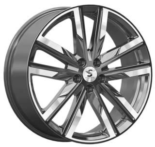 Диск литой Premium Series KP014 Teramont 20x8.0J/5x114.3 D67.1 ET40 Diamond Gloss Graphite
