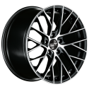Диск литой MAK Monaco 19x8.5J/5x130 D71.6 ET55 Black mirror