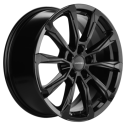 Диск литой Khomen Wheels KHW1808 (Tugella/Jaguar XF/F-Pace) 18x7.5J/5x108 D63.4 ET46 Black