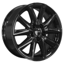 Диск литой Khomen Wheels KHW1706 (Changan CS35/CS35 Pro) 17x7.0J/5x110 D63.3 ET46 Black