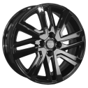 Диск литой Khomen Wheels KHW1609 (Xray) 16x6.0J/4x100 D60.1 ET41 Black для LADA (ВАЗ) X-Ray