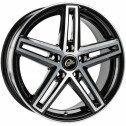 Диск литой CrossStreet CR-24 16x6.5J/5x114.3 D66.1 ET40 BKF