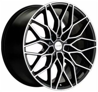 Диск литой Khomen Wheels KHW1902 (Outlander) 19x8.5J/5x114.3 D67.1 ET30 Black-FP