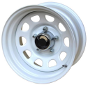 Диск штамп. Ikon MG42 16x8.0J/5x139.7 D110 ET-38 White