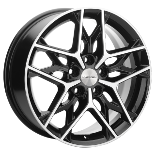 Диск литой Khomen Wheels KHW1709 (Chery Tiggo 3/3 Pro) 17x7.0J/5x108 D60.1 ET45 Black-FP