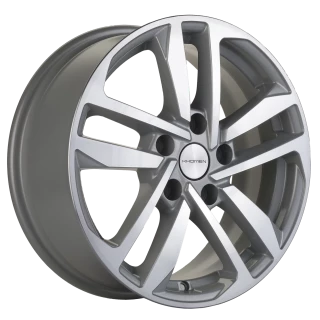 Диск литой Khomen Wheels KHW1612 (Seltos) 16x6.5J/5x114.3 D67.1 ET43 F-Silver