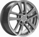 Диск литой Khomen Wheels KHW1612 (Octavia A7) 16x6.5J/5x112 D57.1 ET46 Gray