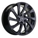 Диск литой Khomen Wheels KHW1901 (Soul/Seltos/Sonata) 19x7.5J/5x114.3 D67.1 ET49.5 Black для GEELY Cityray
