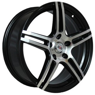 Диск литой КиК Вудроф 18x7.0J/5x114.3 D67.1 ET38 дарк платинум