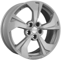 Диск литой Khomen Wheels 1724 17x7.0J/5x108 D54.1 ET40 F-Silver