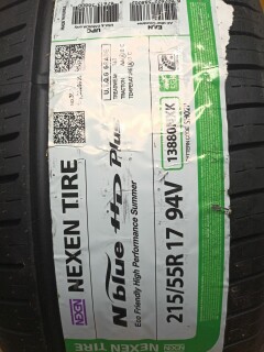 Летняя шина Nexen N Blue HD Plus 215/55 R17 94V фото 2