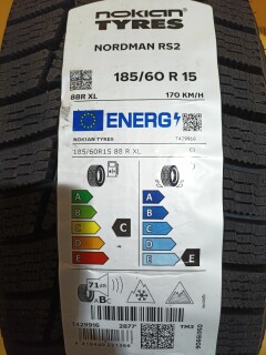 Зимняя шина Nokian Tyres (Ikon) Nordman RS2 185/60 R15 88R фото 5