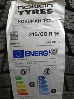 Зимняя шина Nokian Tyres (Ikon) Nordman RS2 215/60 R16 99R фото 2