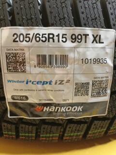 Зимняя шина Hankook Winter I*cept IZ2 W616 205/65 R15 99T фото 2