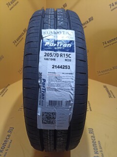 Летняя шина Kumho KC53 PorTran 205/70 R15C 106/104R фото 4