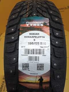 Зимняя шина Nokian Tyres (Ikon) Hakkapeliitta 9 195/55 R16 87T фото 5