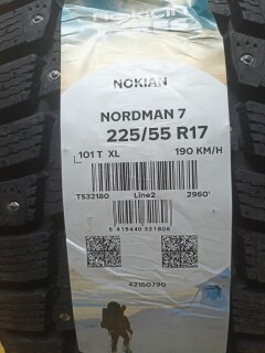 Зимняя шина Nokian Tyres (Ikon) Nordman 7 225/55 R17 101T фото 5