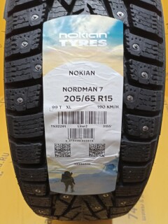 Зимняя шина Nokian Tyres (Ikon) Nordman 7 205/65 R15 99T фото 2