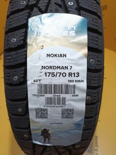 Зимняя шина Nokian Tyres (Ikon) Nordman 7 175/70 R13 82T фото 2